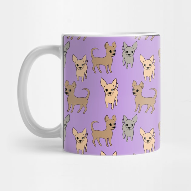 Chihuahua chihuahuas - lilac by bettyretro